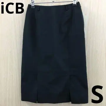 iCB 실크 혼방 W 슬릿 스커트 F0707A17