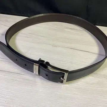 브룩스브라더스 천연 가죽 벨트 남성용 블랙