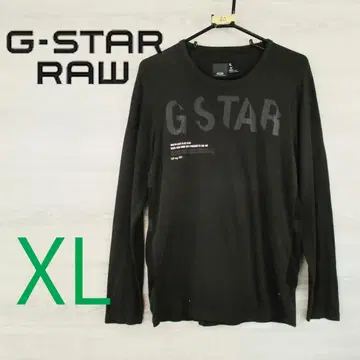 G-STAR RAW 지스타로우 <빅 로고 코튼 롱 T> M0040s