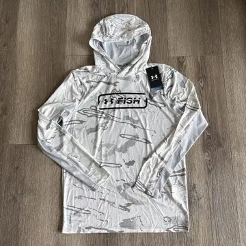 Under Armour 낚시 후드티 카모플라쥬 UPF50