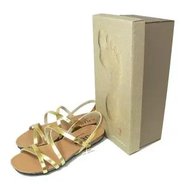PLAKTON 플라크톤 샌들 23.5cm EU37 SL/GD/GD