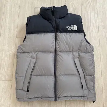 THE NORTH FACE 다운 베스트 그레이