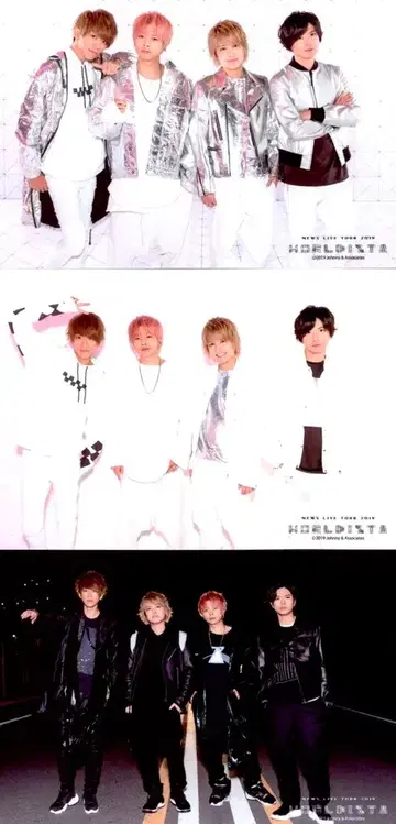NEWS 19년 WORLDISTA 집합 사진 세트