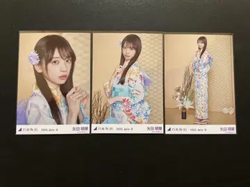 노기자카46 야다 모에카 유카타 브로마이드 3종 컴프