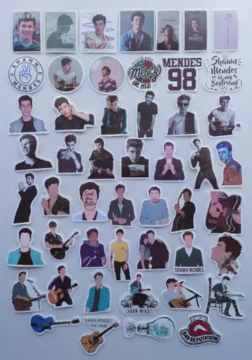 Shawn Mendes 숀 멘데스 스티커 50장