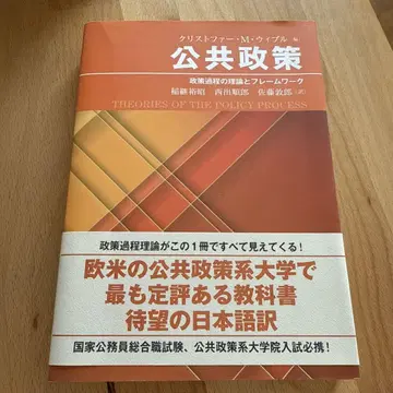 공공 정책 정책 과정의 이론과 프레임워크