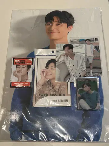 박서준 엽서 스티커 세트
