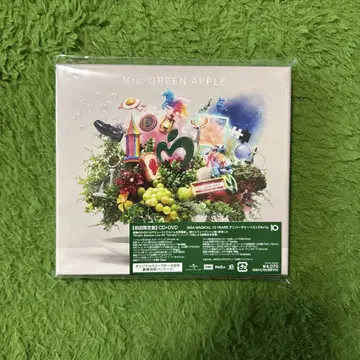 Mrs.GREEN APPLE 베스트 앨범 10 최초 한정판 CD+DVD