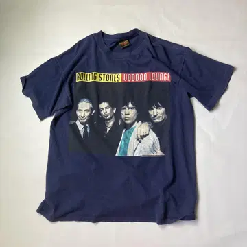 롤링 스톤스 90s 티셔츠 빈티지 L USA제 밴딩