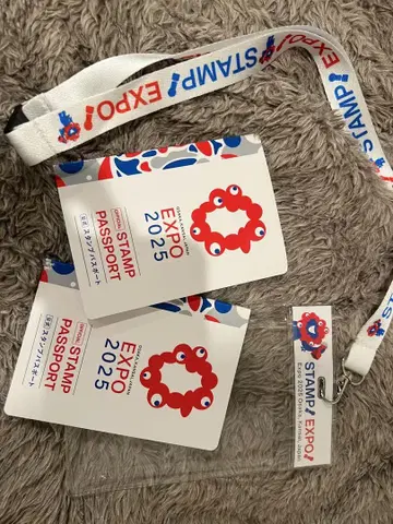 EXPO 2025 스탬프 여권 & 스트랩  Myaku Myaku