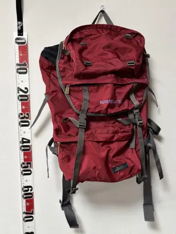 BERGREISE 30L 백팩 빨간색