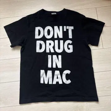 Don't Drug In Mac 티셔츠 S 사이즈