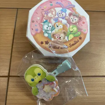 신상품 미개봉 도넛 헤어 클립 올메르 더피 & 프렌즈 더프레
