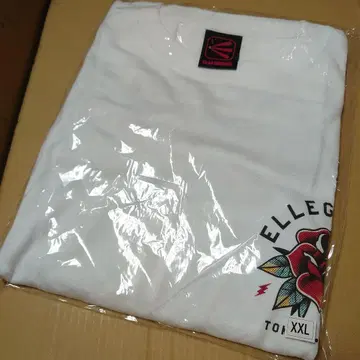 ELLEGARDEN '롱 슬리브 티셔츠 (화이트)' 2XL 사이즈