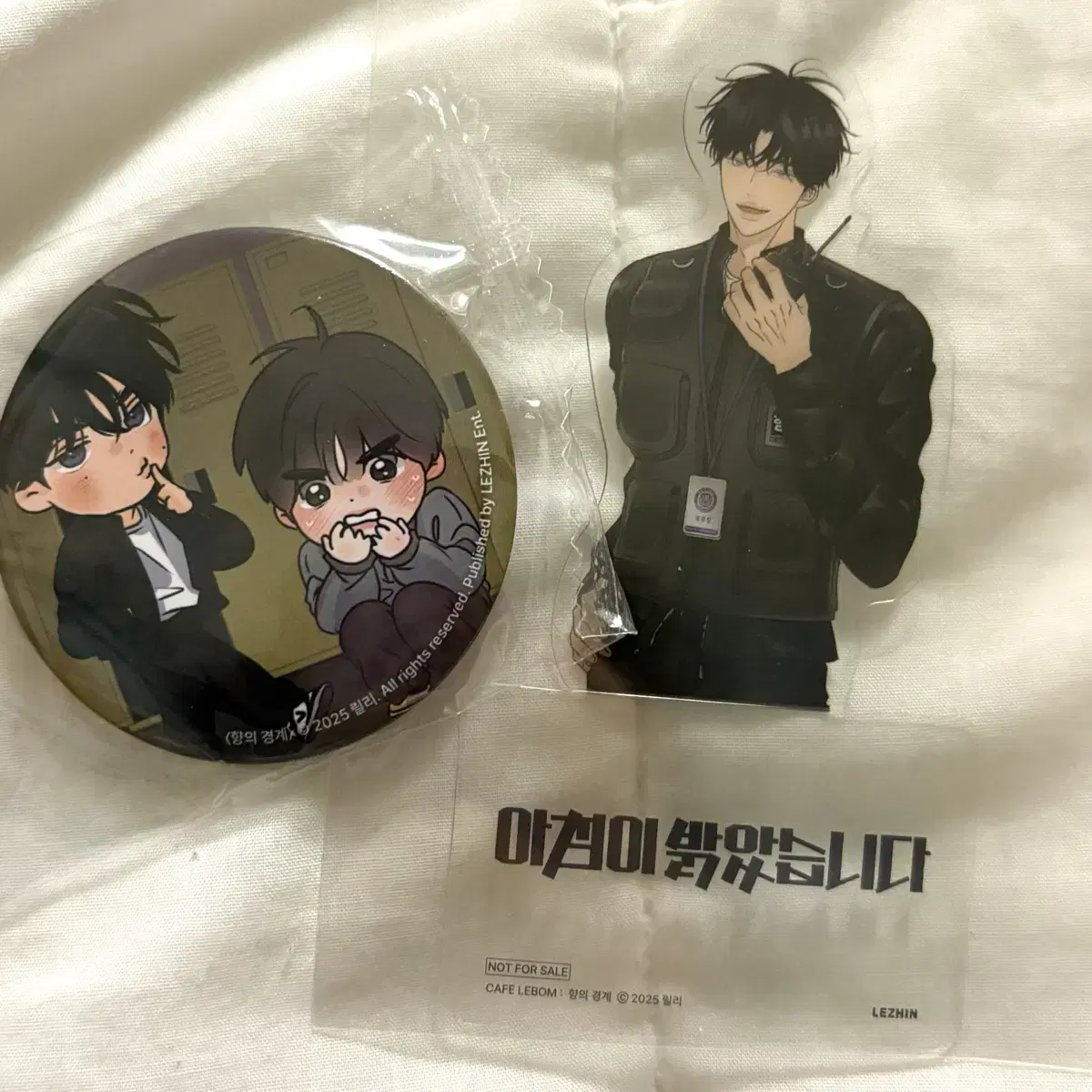 CAFE LEBOM backlight バッグライト 特典 PETスタンド Lebom Cafe Backlight Badge Dessert PET Stand HanSeoin lebom