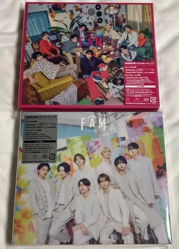 timelesz 앨범 FAM universal 초판 A B 미재생
