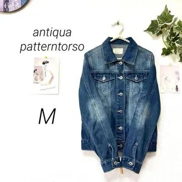 8818-1 antiqua patterntorso 데님 자켓 데님