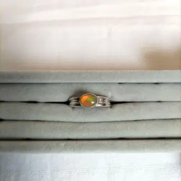 odul 오줄 에티오피아 오팔 실버 반지
