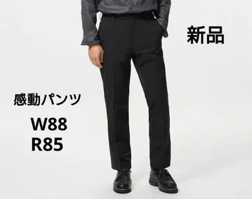 미사용 새상품 유니클로 감동 팬츠 라이트 블랙 88x85 이번 시즌 상품