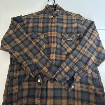Pendleton 체크 무늬 플란넬 셔츠 L