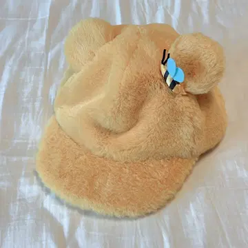 캡 푹신푹신 디즈니 푸우 겨울 옐로우 컬러
