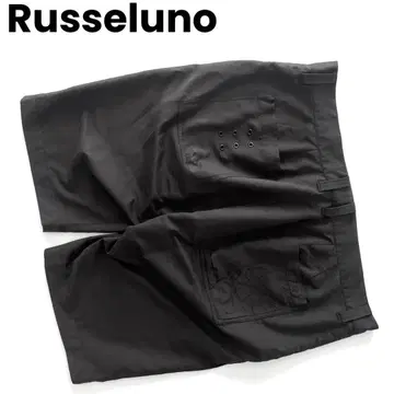 Russeluno 러셀노 숏 팬츠 루차 남성용 블랙 XL 골프