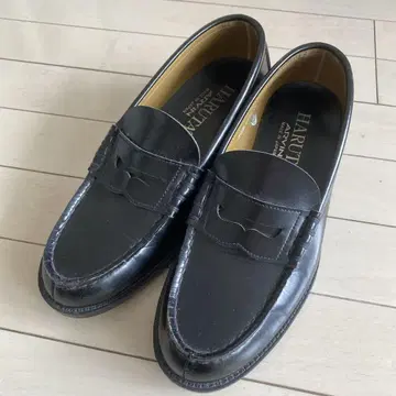 HARUTA 로퍼 26.0cm 블랙 일본제