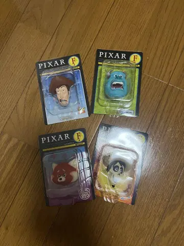 happy 복권 PIXAR F상 풀 컴프 페이스 마그넷 4개 세트