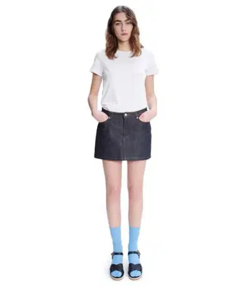 A.P.C 미니 스커트