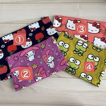 BAGGU 산리오 콜라보 파우치