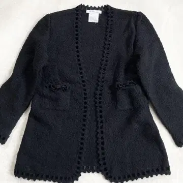 새상품급 Rene boutique 가디건 겉옷 리본 울 나일론