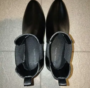 블랙 사이드 고어 레인부츠 미사용 깔창 포함