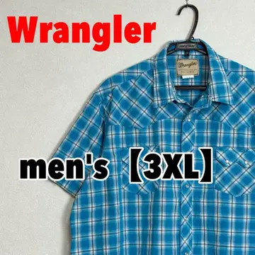 A416 [Wrangler] 반팔 셔츠 [3XL]