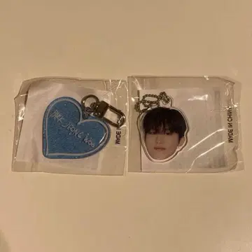 TREASURE 가챠 얼굴 아크링 키링 문자 아크링 키링 정우