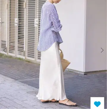 새상품 택 포함 IENA 더블 새틴 스커트