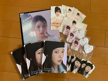 ILLIT 모카 캔뱃지 엽서 트레이딩 카드 파일