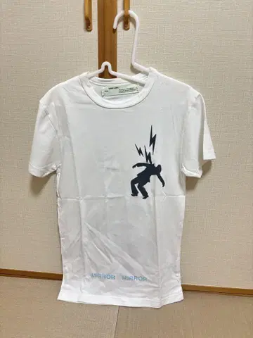 OFF-WHITE MAIN LABEL 티셔츠 화이트
