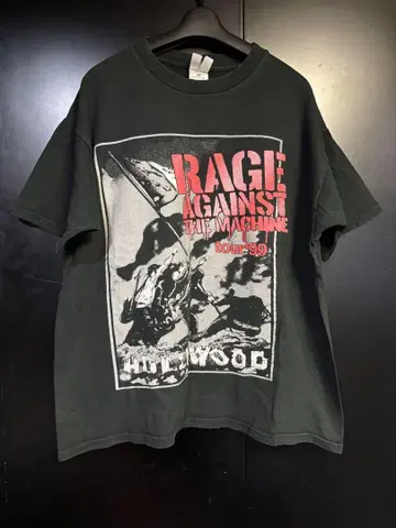90'S RAGE AGAINST THE MACHINE TOUR 티셔츠