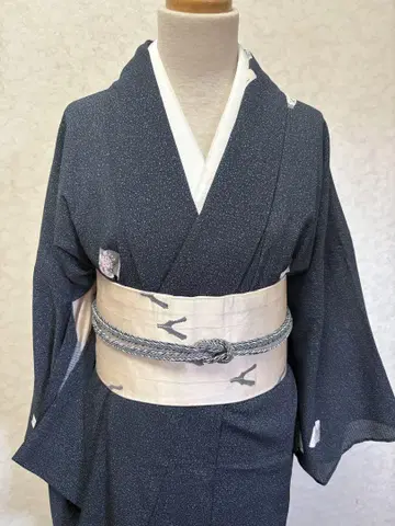 순수 실크 명주 크레이프 원단 코몬 L 사이즈