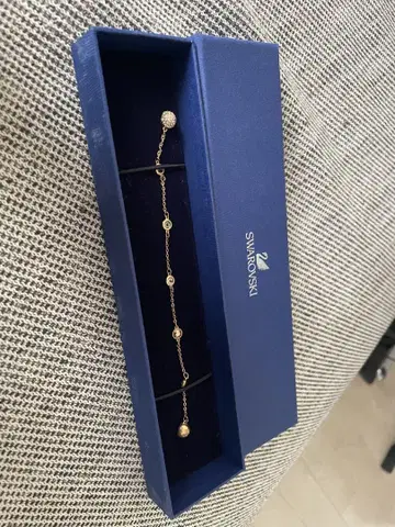 SWAROVSKI 스와로브스키 팔찌 핑크 골드