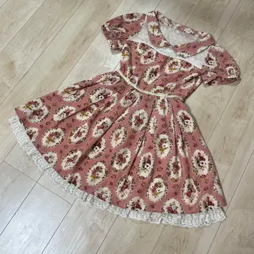 리즈리사 가을 반팔 원피스