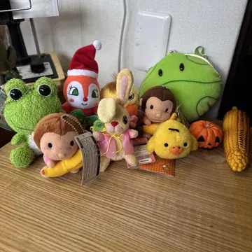 봉제 인형 세트 키링 포함