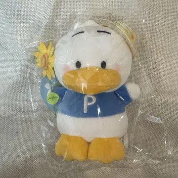 무뉴구루미 파티오 오리 페클 해바라기 페클 봉제 인형 마스코트