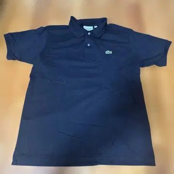 Lacoste 블랙 검정 피케 셔츠 라코스테 L