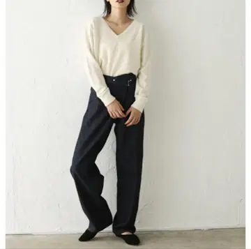 BLACK BY MOUSSY 스트레이트 데님