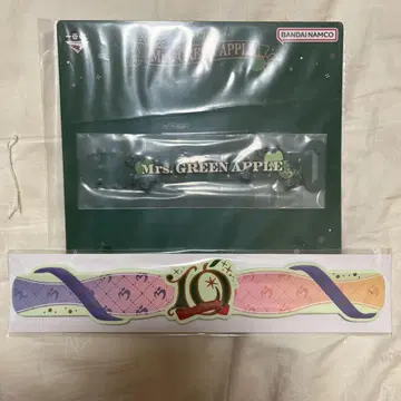 미개봉 새상품 슬랩식 러버 밴드 Mrs. GREEN APPLE 10