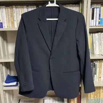 네이비 블레이저 겉옷