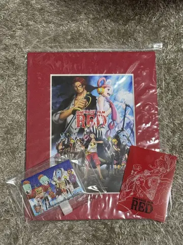 ONEPIECE FILM RED 캐릭터 파인 그래프 아트 보드 카드