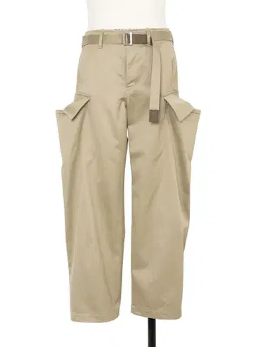 새상품 0size 25aw 사카이 코튼 치노 베이지