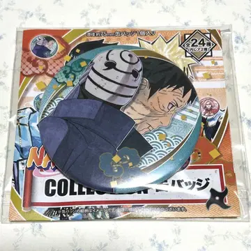 NARUTO 가부키 캔뱃지 오비토